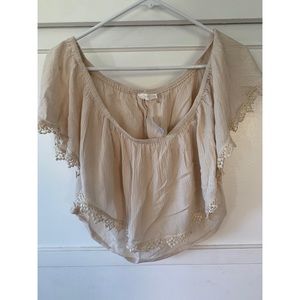 OFF THE SHOULDER SHIRT